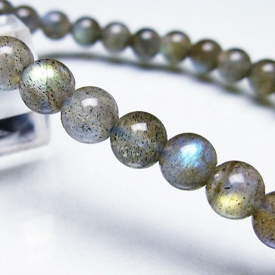 ラブラドライトブレスレット 6mm [T219-5696]