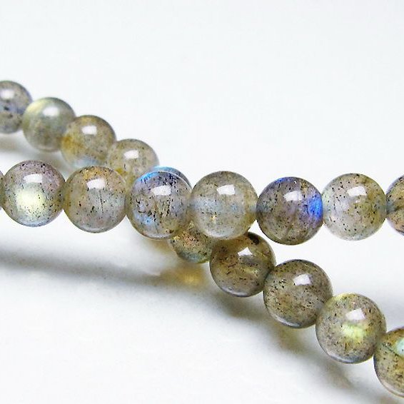 ラブラドライトブレスレット 6mm [T219-5742]