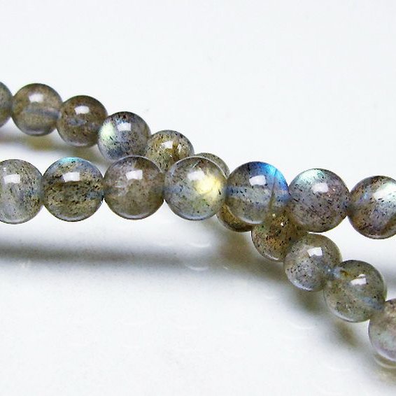 ラブラドライトブレスレット 6mm [T219-5754]