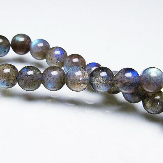 ラブラドライトブレスレット 7mm [T219-5771]