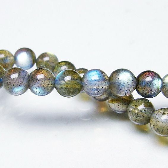 ラブラドライトブレスレット 6mm [T219-5863]