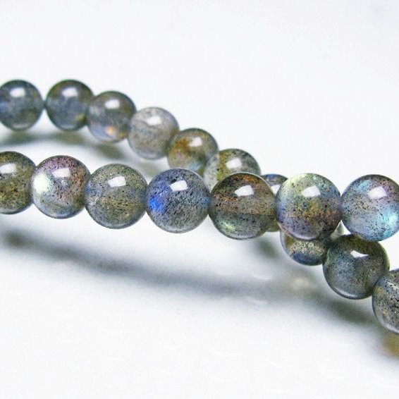 ラブラドライトブレスレット 6mm [T219-5881]