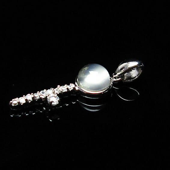 パワーストーン 天然石 ムーンストーンペンダント[T22-2972]