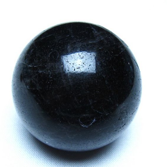 モリオン 純天然 黒水晶 丸玉 41mm [t220-10158]