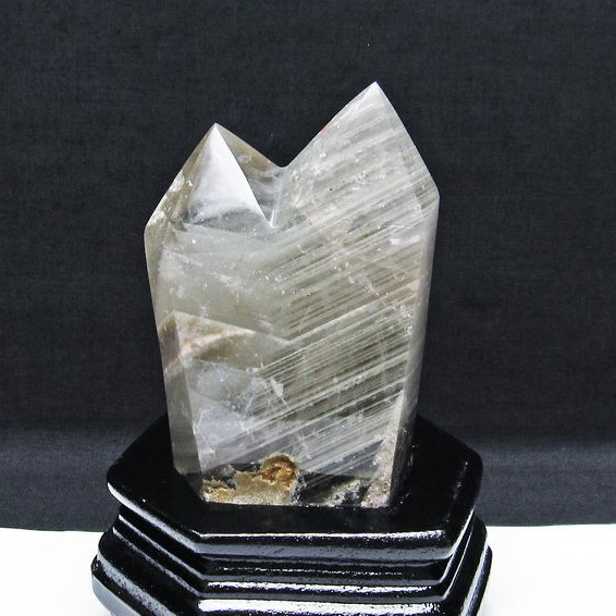 スーパーファントム水晶 ダブルポイント[T222-2272]