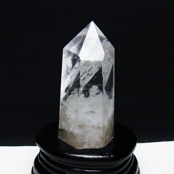 虹入りヒマラヤ水晶六角柱 [t222-2510]