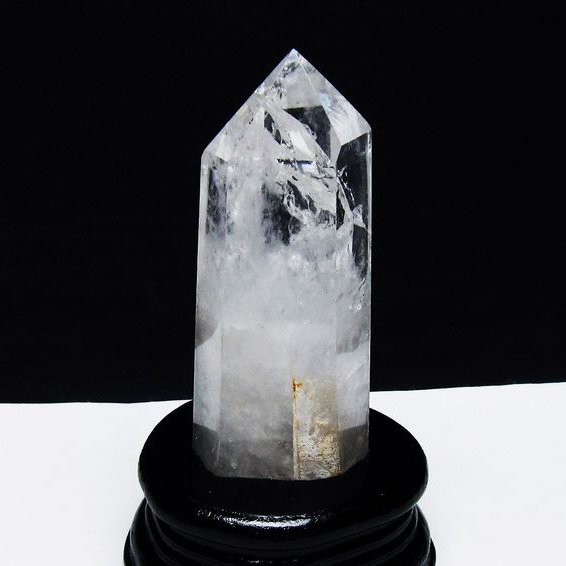 虹入りヒマラヤ水晶六角柱 [t222-2512]