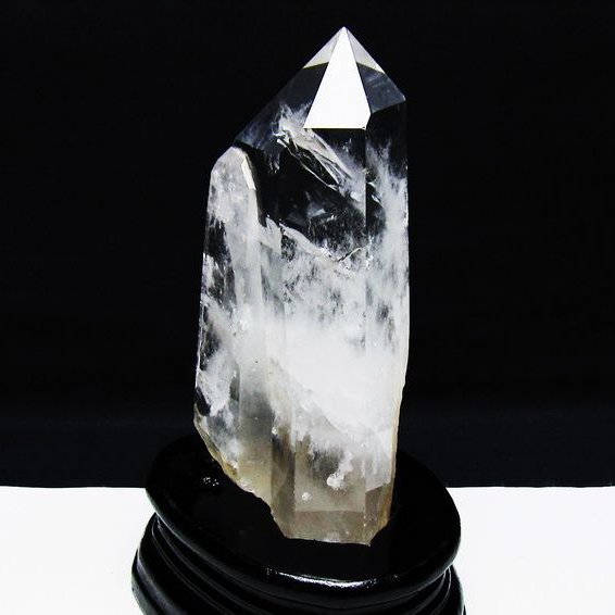 虹入りヒマラヤ水晶六角柱 [t222-2527]