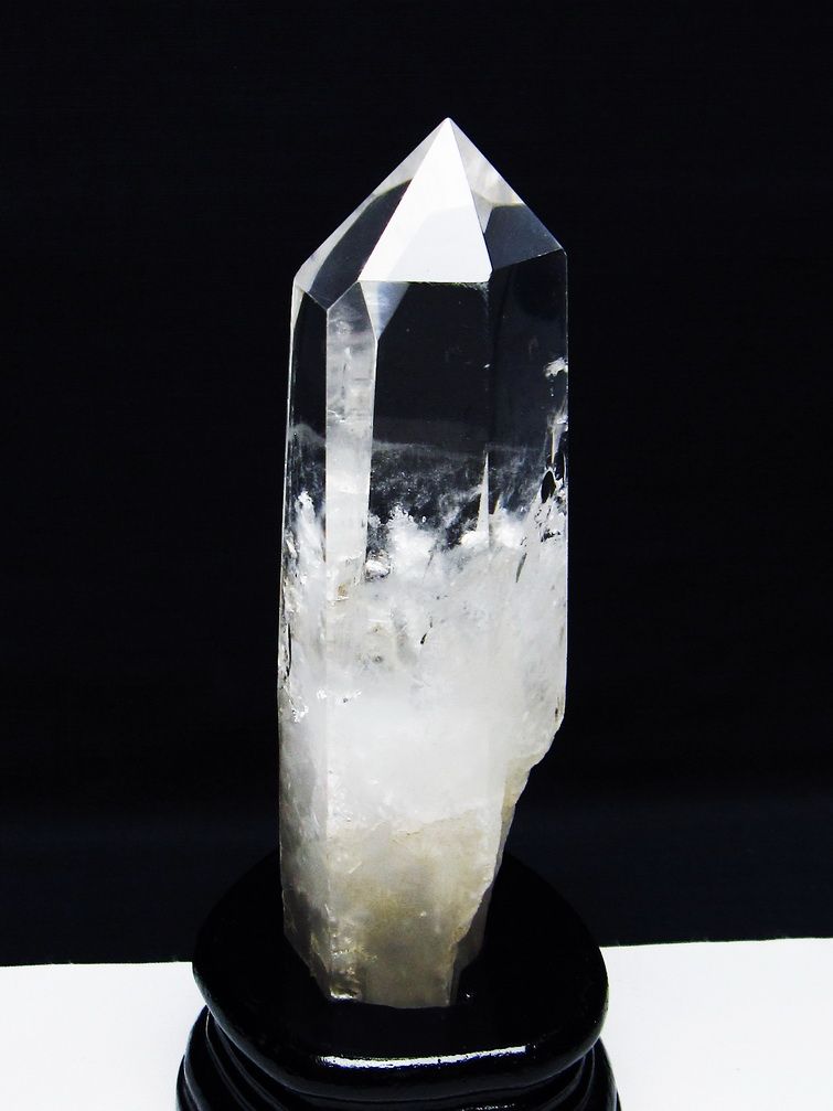 虹入りヒマラヤ水晶六角柱 [t222-2537]