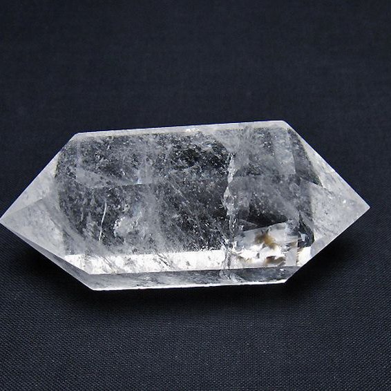 虹入りヒマラヤ水晶ダブルポイント[T223-3087]