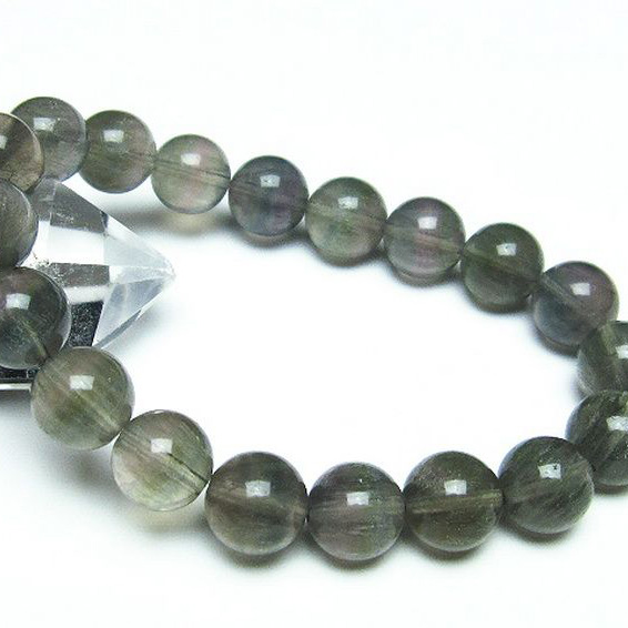 パワーストーン 天然石 フローライト ブレスレット 10mm [T227-1800]