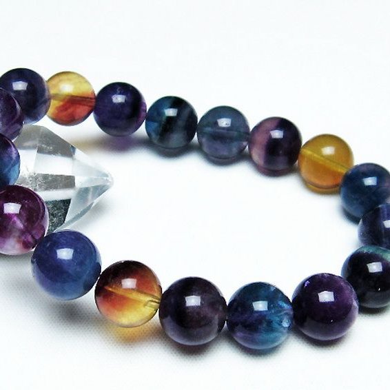 フローライト ブレスレット 11mm [t229-4860]