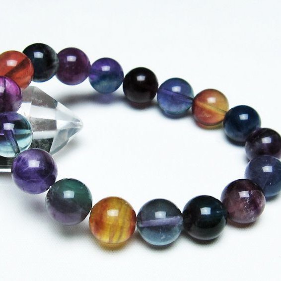 フローライト ブレスレット 11mm [t229-4862]