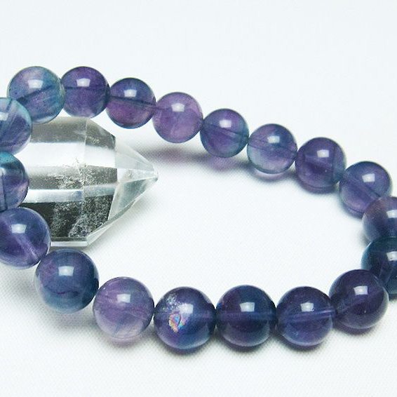 フローライト ブレスレット 10mm [t229-5013]