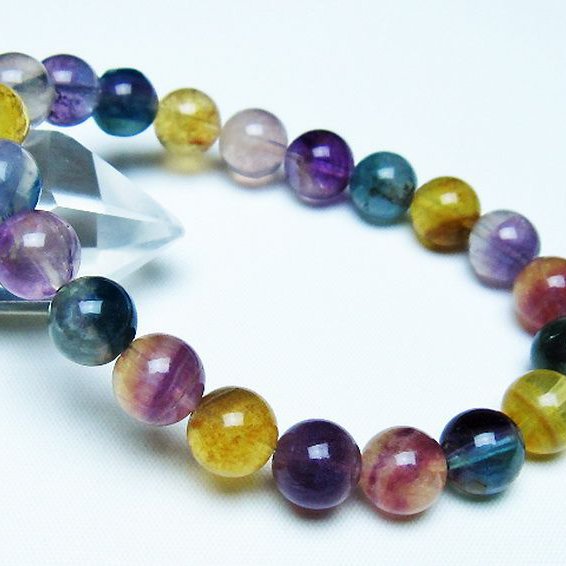 フローライト ブレスレット 10mm [t229-5393]