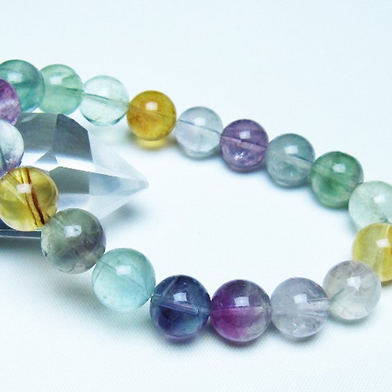 フローライト ブレスレット 10mm [T229-5421]