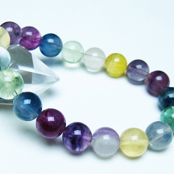 フローライト ブレスレット 10mm [T229-5427]