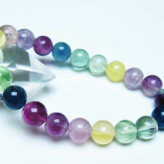 フローライト ブレスレット 9mm [T229-5438]