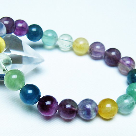 フローライト ブレスレット 9mm [T229-5497]