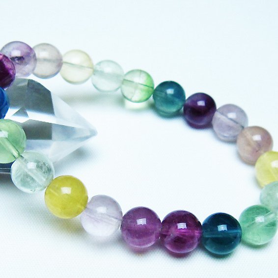 フローライト ブレスレット 9mm [T229-5505]