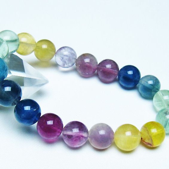 フローライト ブレスレット 11mm [t229-5530]