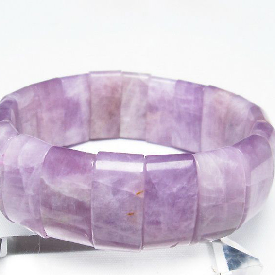 パワーストーン 天然石 クンツァイトバングル[T230-2081]