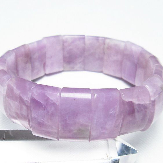 パワーストーン 天然石 クンツァイトバングル[T230-2088]