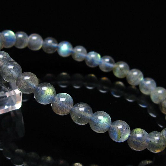 ラブラドライトブレスレット6mm[T234-3180]