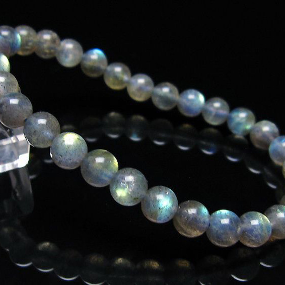 ラブラドライトブレスレット7mm[T234-3187]