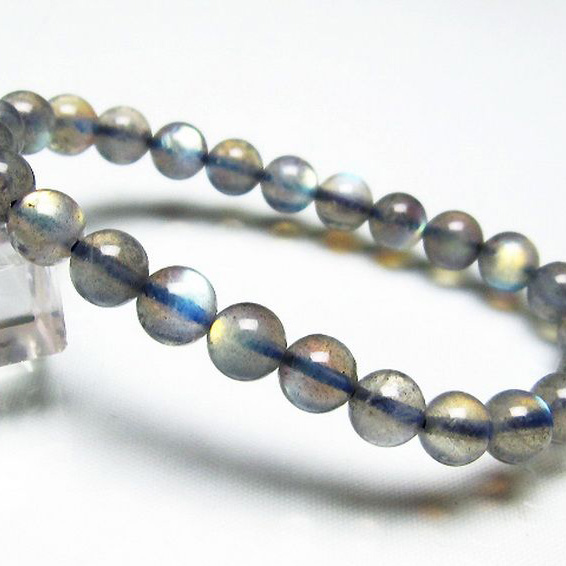 ラブラドライトブレスレット7mm[T234-3438]