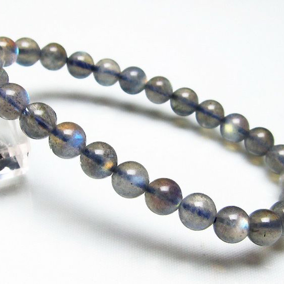 ラブラドライトブレスレット7mm[T234-3442]