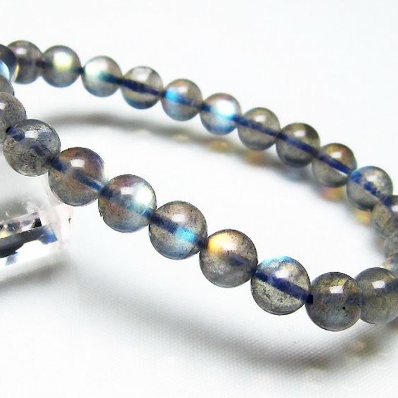 ラブラドライトブレスレット 7mm [t234-3446]