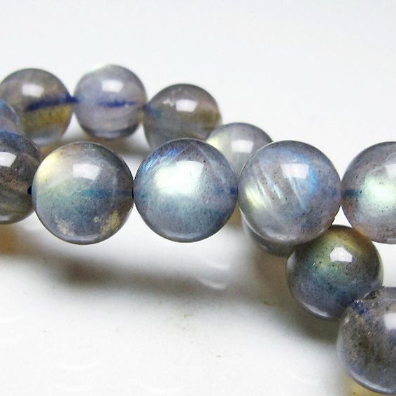 ラブラドライトブレスレット 11mm [t234-3895]