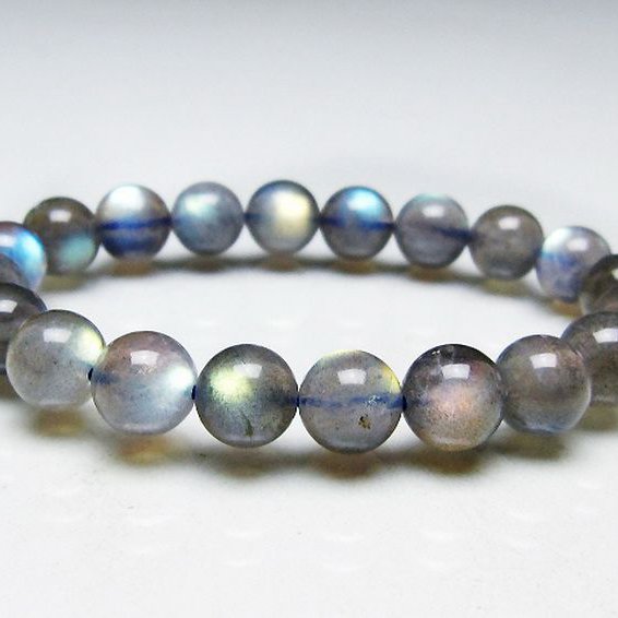 ラブラドライトブレスレット 10mm [T234-3905]