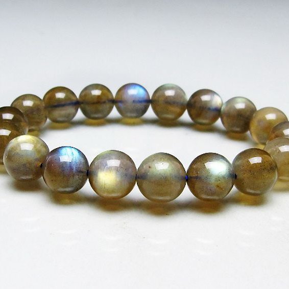 ラブラドライトブレスレット 11mm [T234-3933]