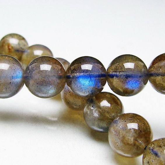 ラブラドライトブレスレット 10mm [T234-3954]