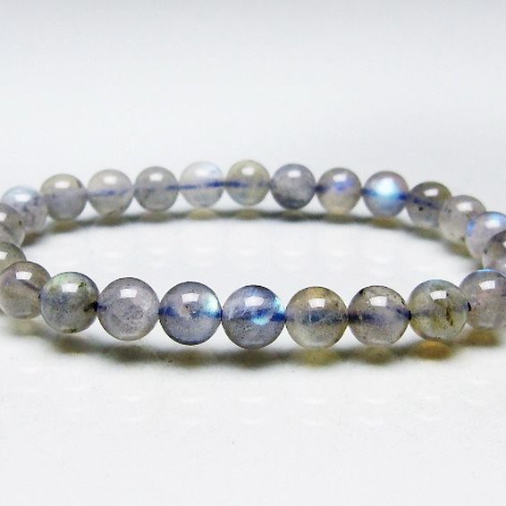 ラブラドライトブレスレット 8mm [T234-4069]