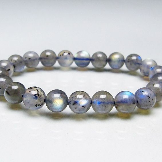 ラブラドライトブレスレット 9mm [T234-4098]