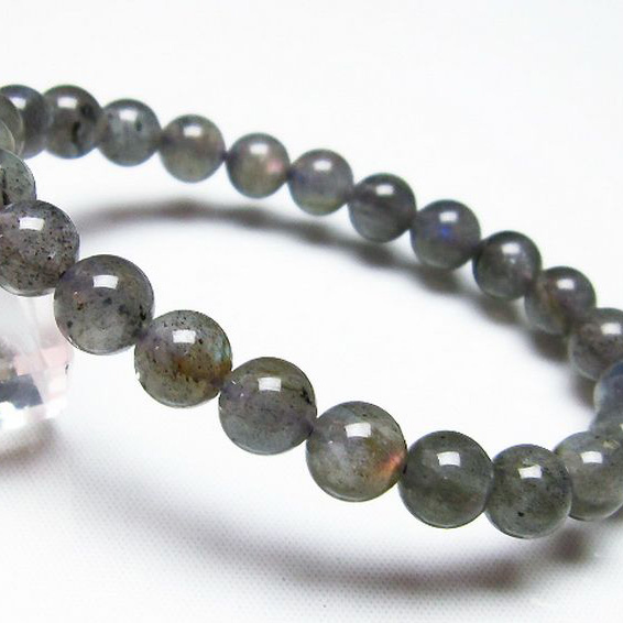 ピンクラブラドライト ブレスレット8mm[T235-2053]