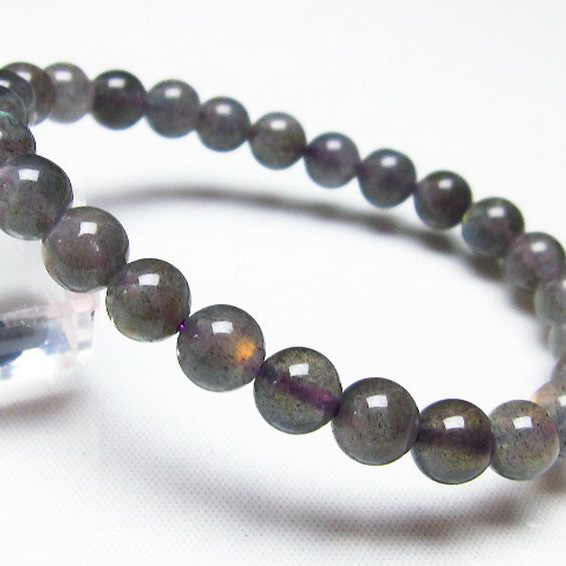 ピンクラブラドライト ブレスレット7mm[T235-2164]