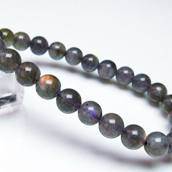 ピンクラブラドライト ブレスレット8mm[T235-2333]