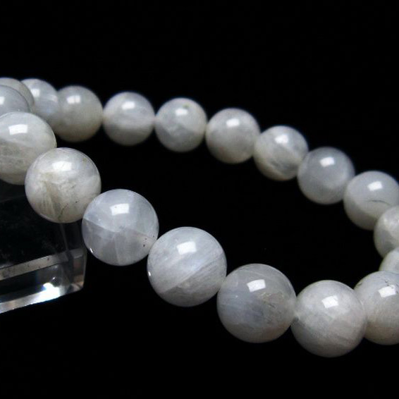 ムーンストーンブレスレット10mm[T238-6555]