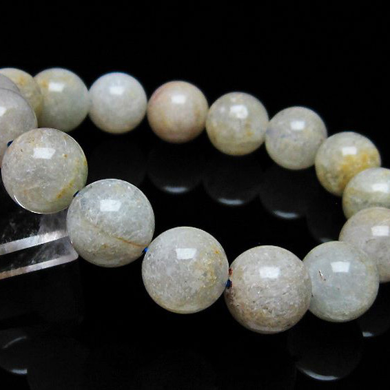 ホワイトガーデンファントムクォーツ ブレスレット13mm[T239-1988]