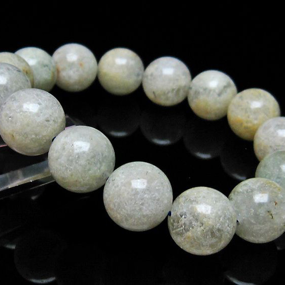 ホワイトガーデンファントムクォーツ ブレスレット14mm[T239-1994]