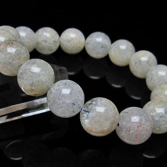 ホワイトガーデンファントムクォーツ ブレスレット14mm[T239-2006]