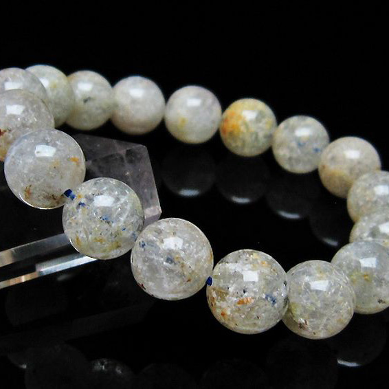 ホワイトガーデンファントムクォーツ ブレスレット12mm[T239-2017]