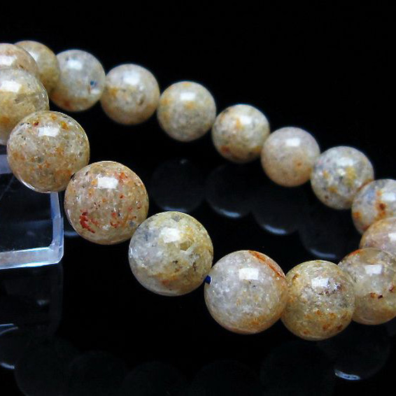 ホワイトガーデンファントムクォーツ ブレスレット12mm[T239-2122]