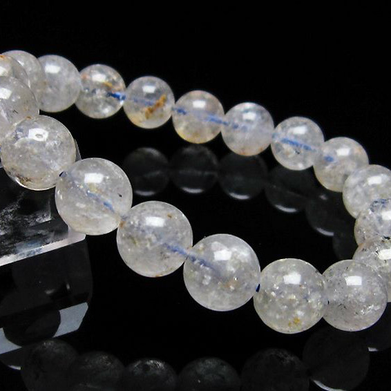 ホワイトガーデンファントムクォーツ ブレスレット10mm[T239-2204]