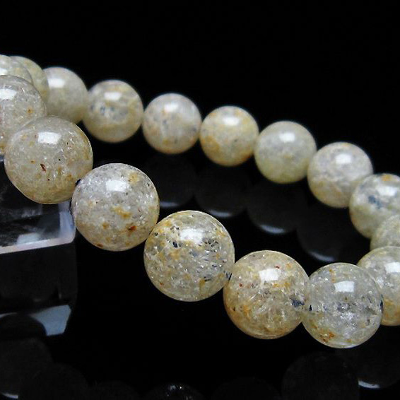 ホワイトガーデンファントムクォーツ ブレスレット12mm[T239-2235]