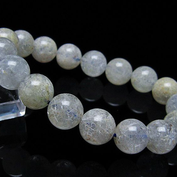 ホワイトガーデンファントムクォーツ ブレスレット12mm[T239-2620]